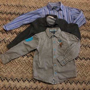 US POLO ASSN, Ralph Lauren, and H&M button down